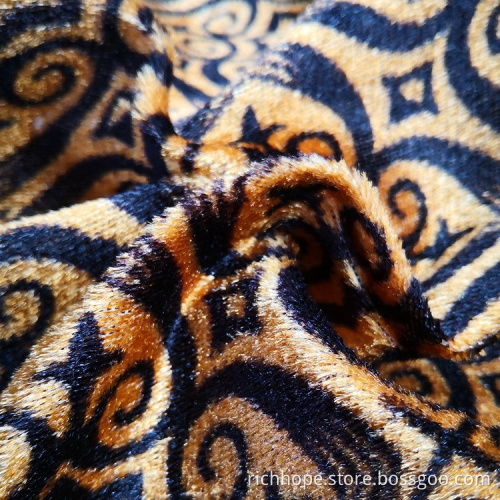 Strick-Jacquard-Vorhangstoff aus Polyesterfutter